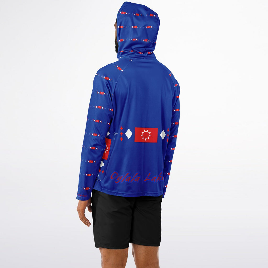 Oglala Sioux Tribe Logo Performance Hoodie - AOP