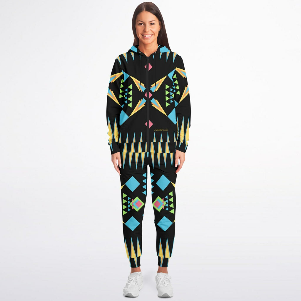 $NiieihiiNookei Athletic Ziphoodie & Jogger - AOP