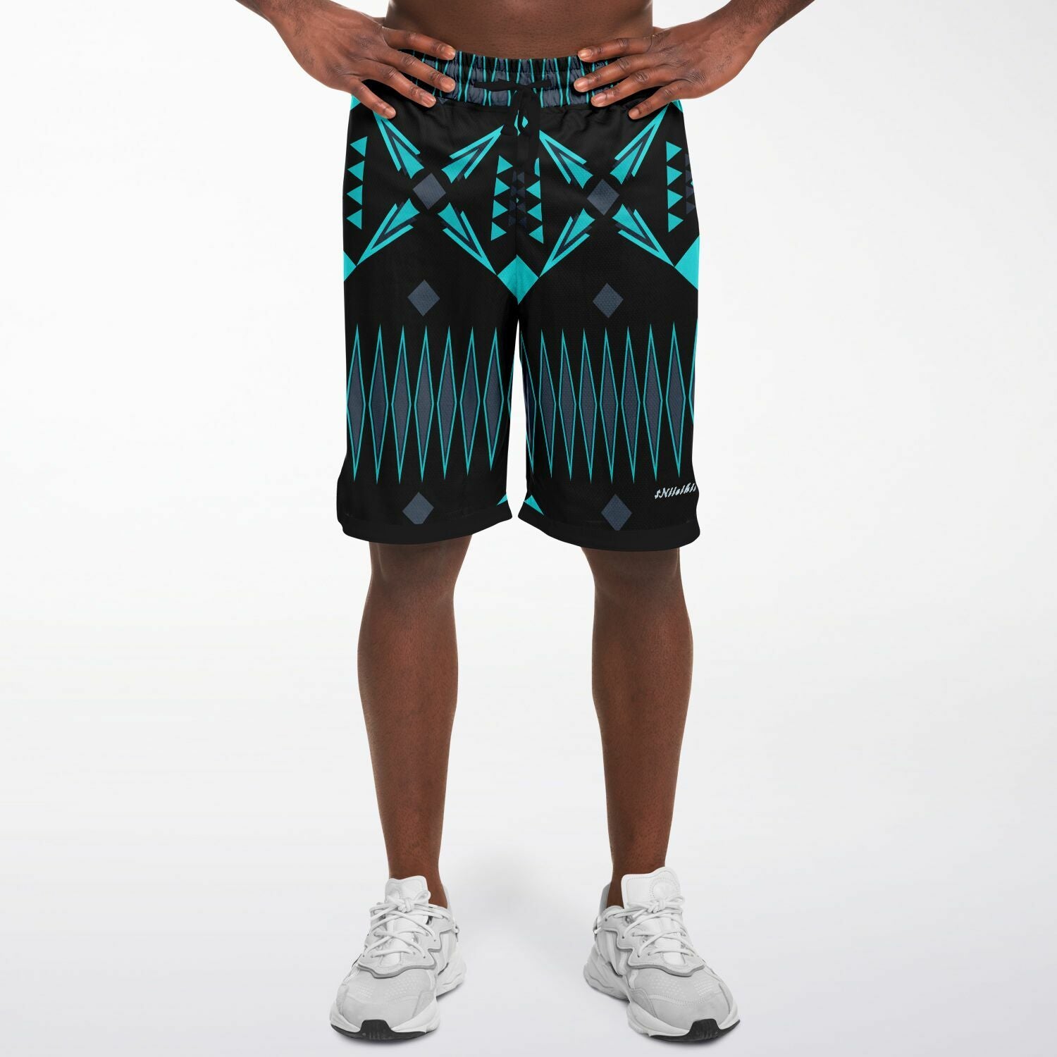 $NiieihiiNookei Basketball Short Rib - AOP