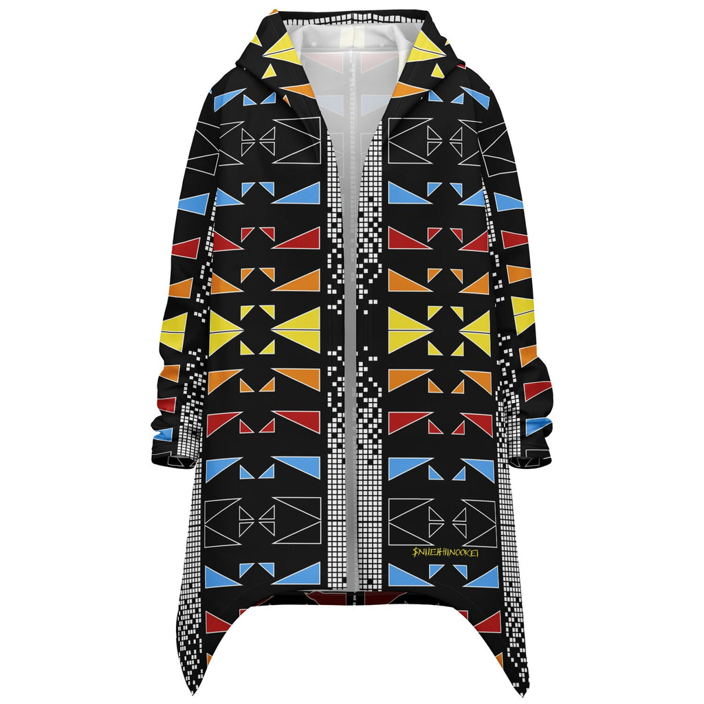 $NiieihiiNookei Fashion Elongated Cloak - AOP