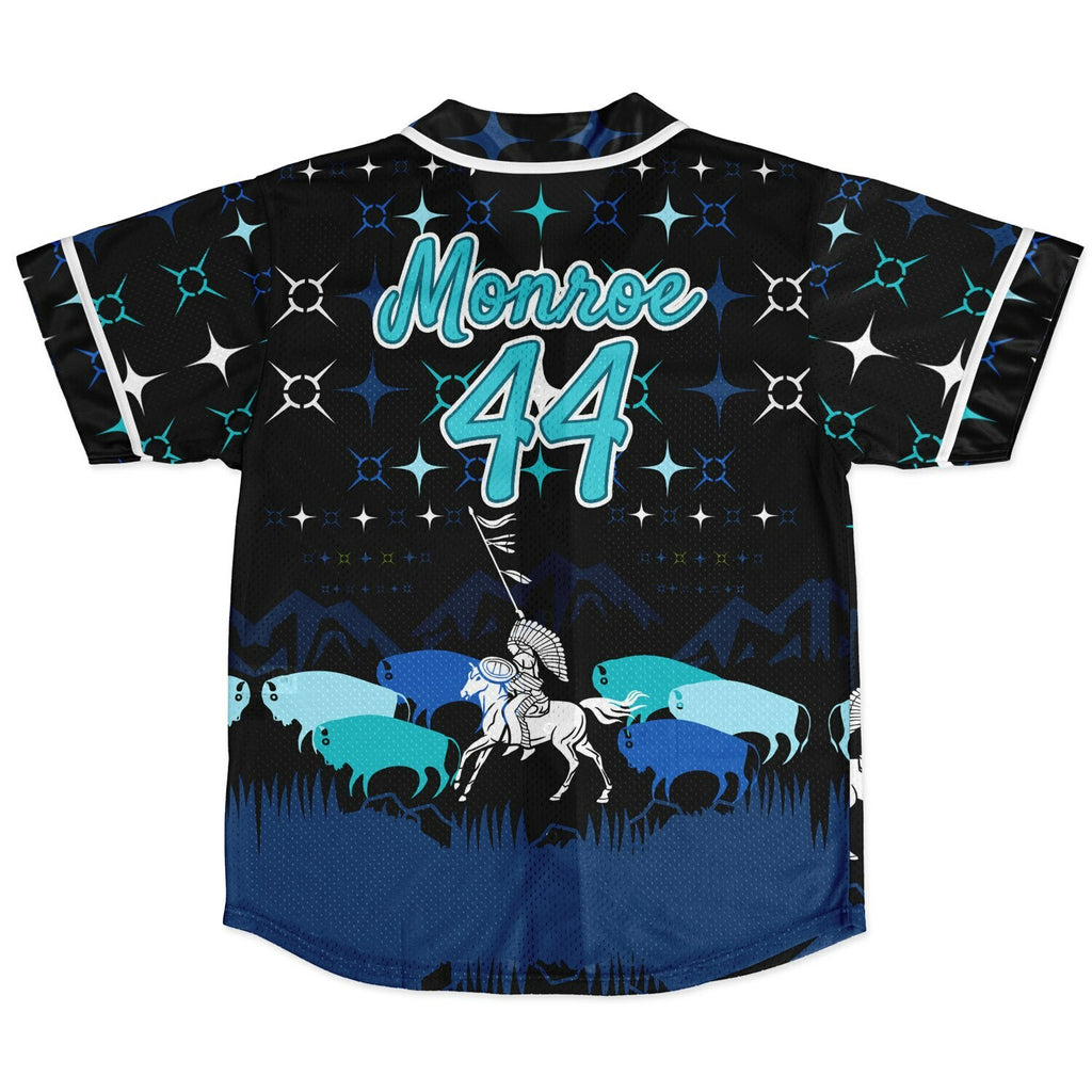 #44 Monroe Premium Baseball Jersey - AOP