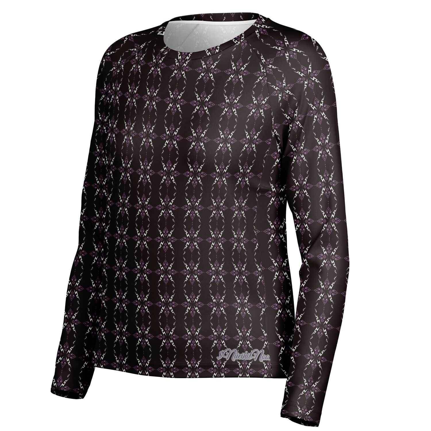 $NiieihiiNookei Women's Long Sleeve Performance Shirt - AOP