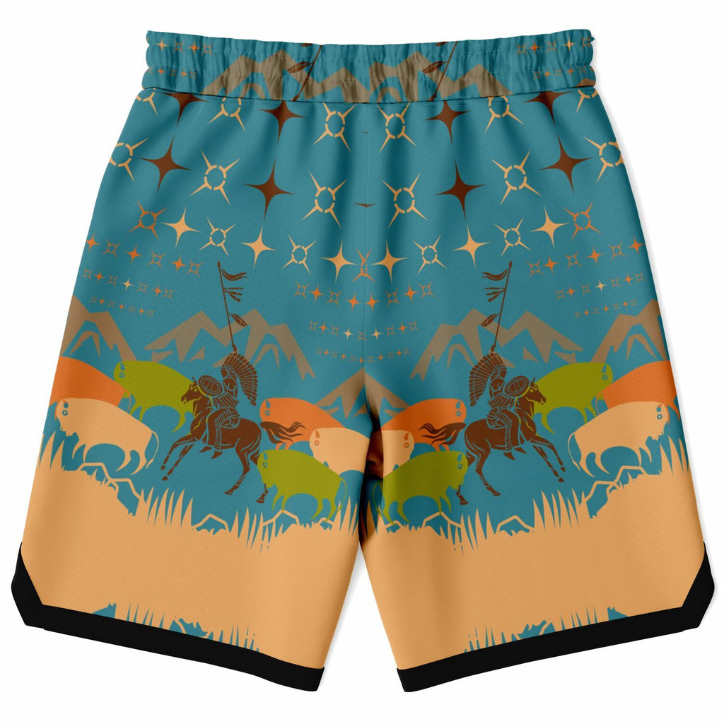 $NiieihiiNookei Basketball Short Rib - AOP