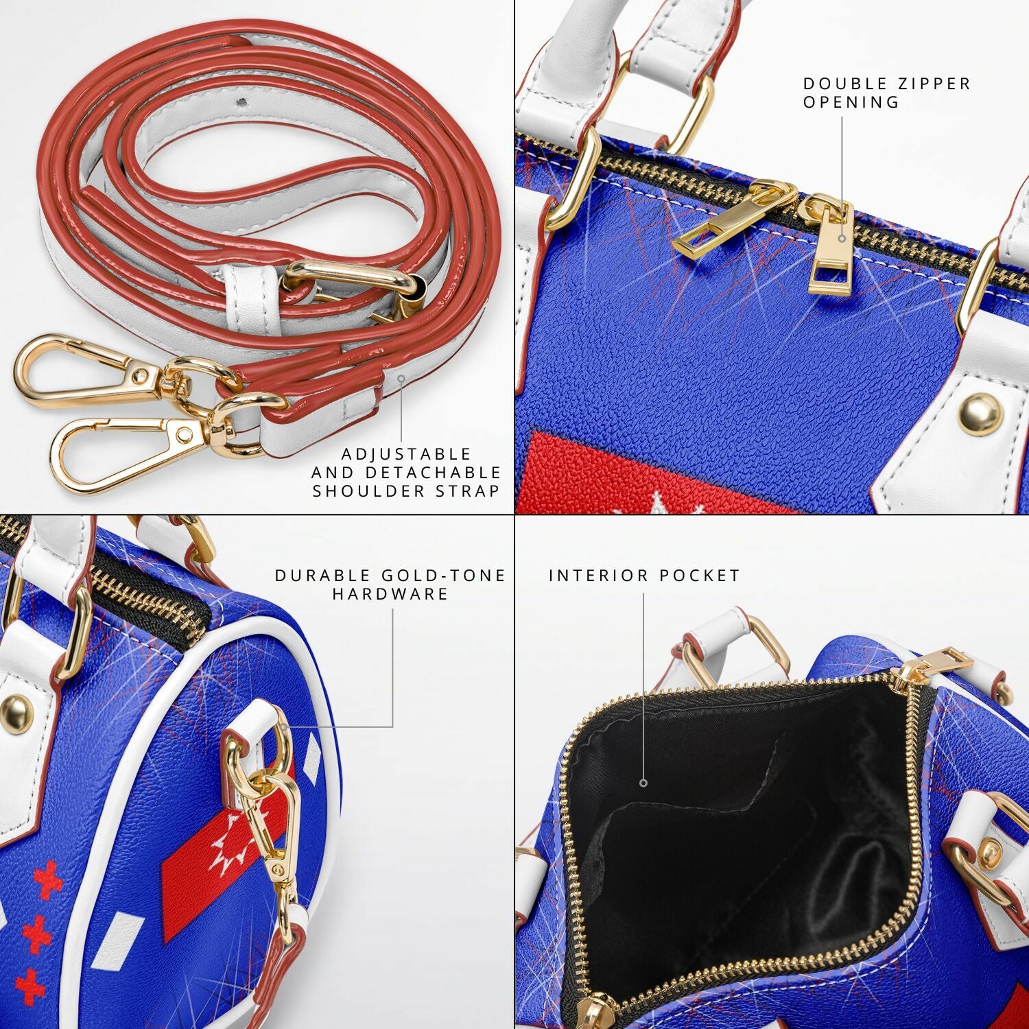$NiieihiiNookei OST Flag Crossbody Handbag - AOP