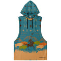 $NiieihiiNookei Athletic Drop Armhole Hoodie - AOP