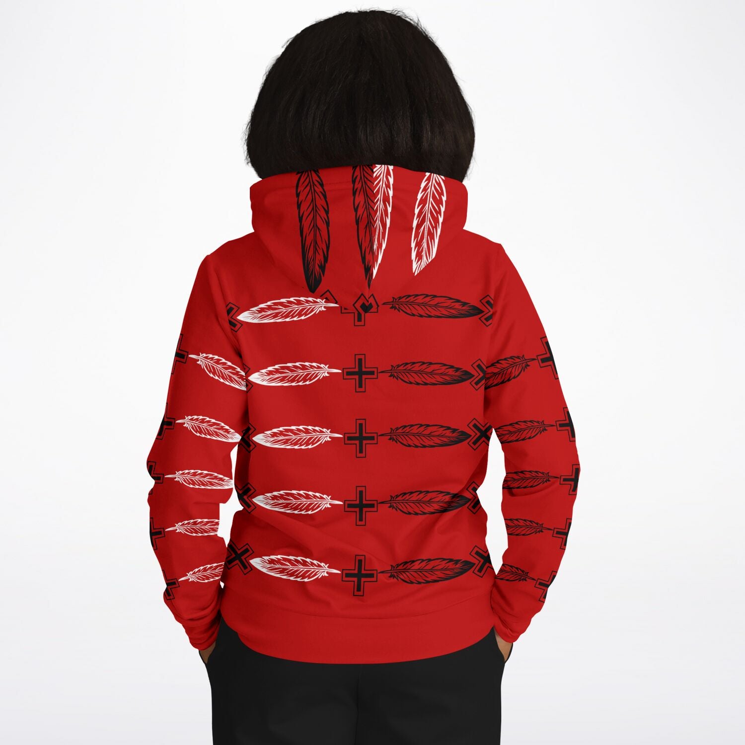 $NiieihiiNookei Athletic Hoodie - AOP