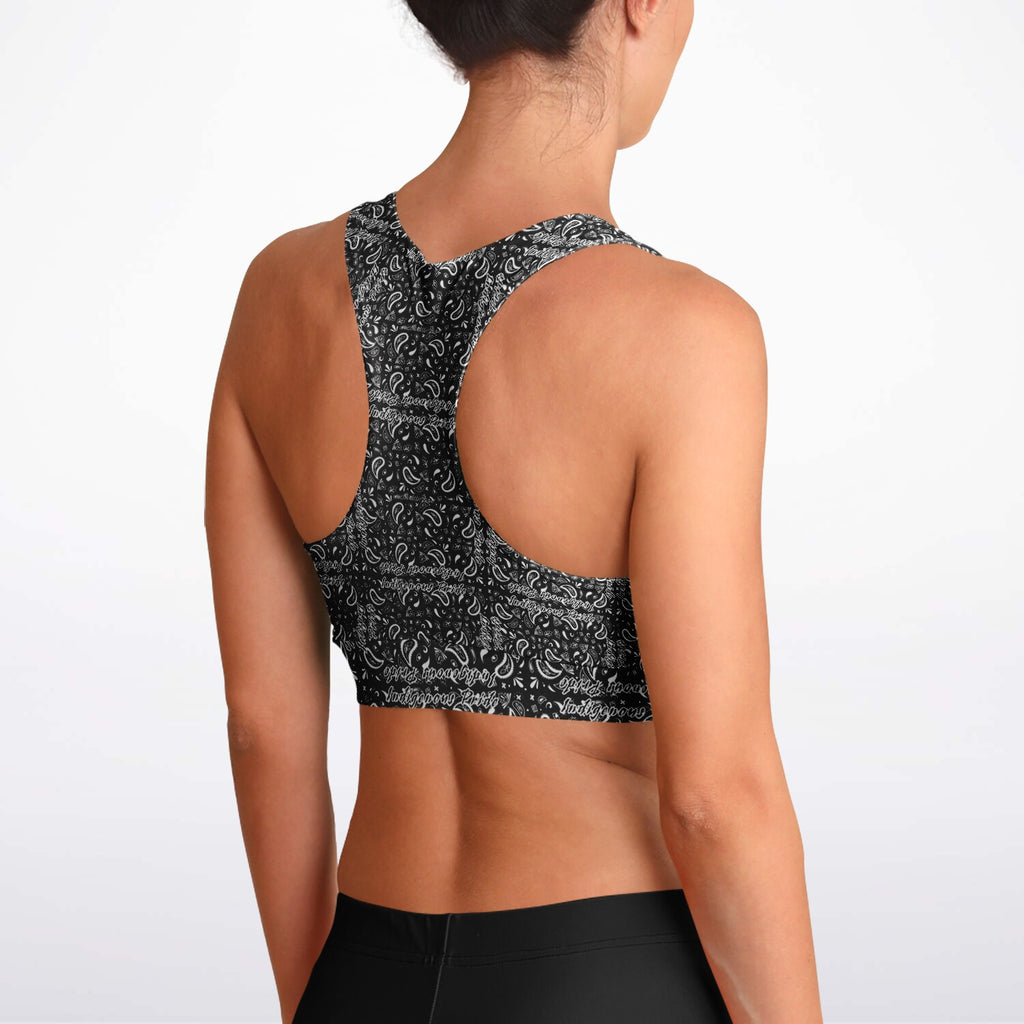$NiieihiiNookei Padded Sports Bra - AOP