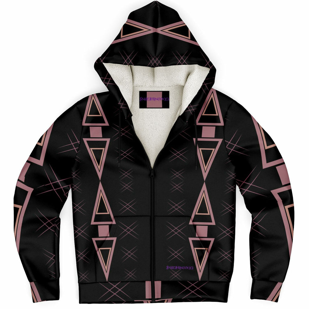 $NiieihiiNookei Microfleece Ziphoodie - AOP