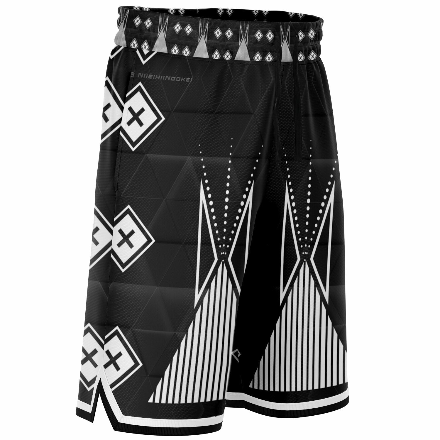 $NiieihiiNookei Basketball Short Rib - AOP