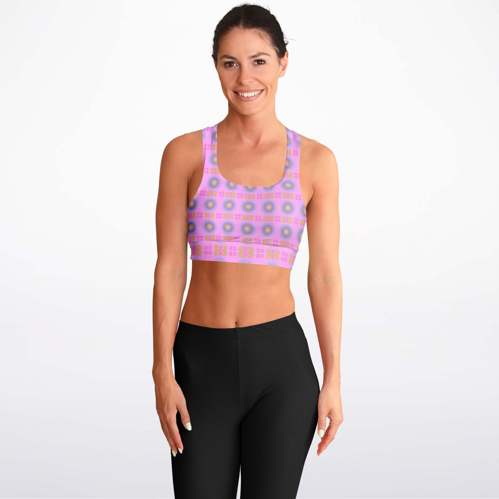 $NiieihiiNookei Padded Sports Bra - AOP