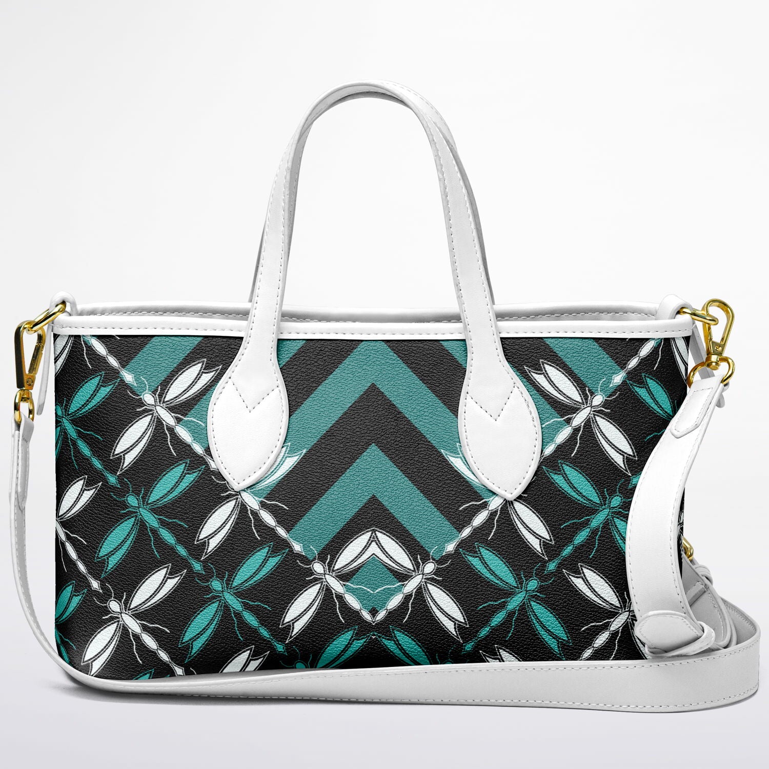 $NiieihiiNookei Leather Tote Bag - AOP