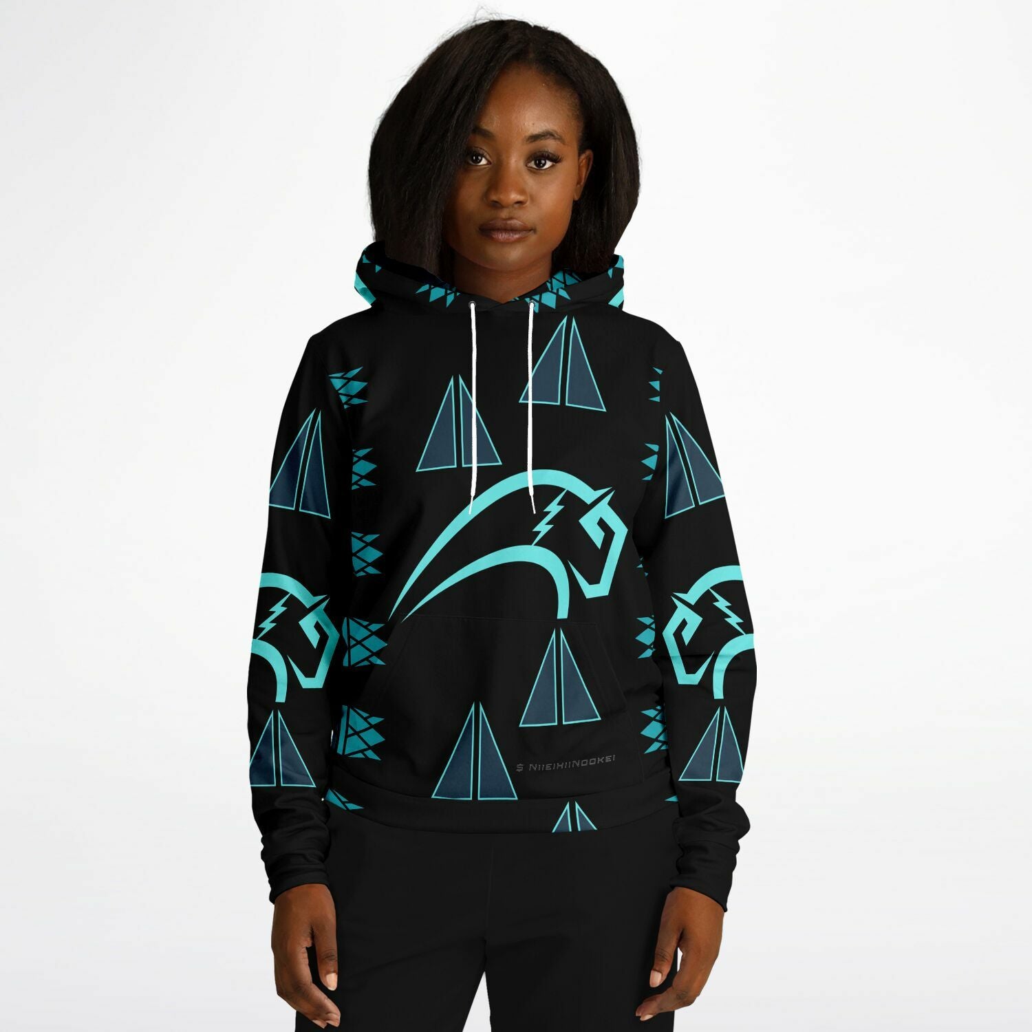 $NiieihiiNookei Athletic Hoodie - AOP
