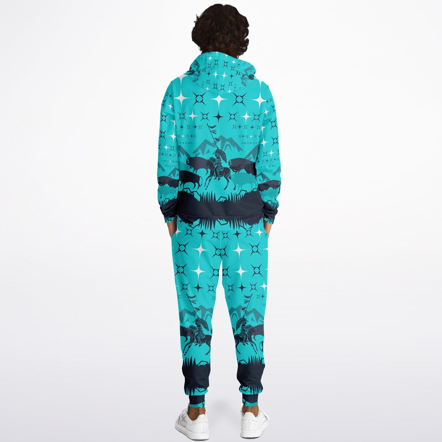 $NiieihiiNookei Hoodie & Jogger Set - AOP