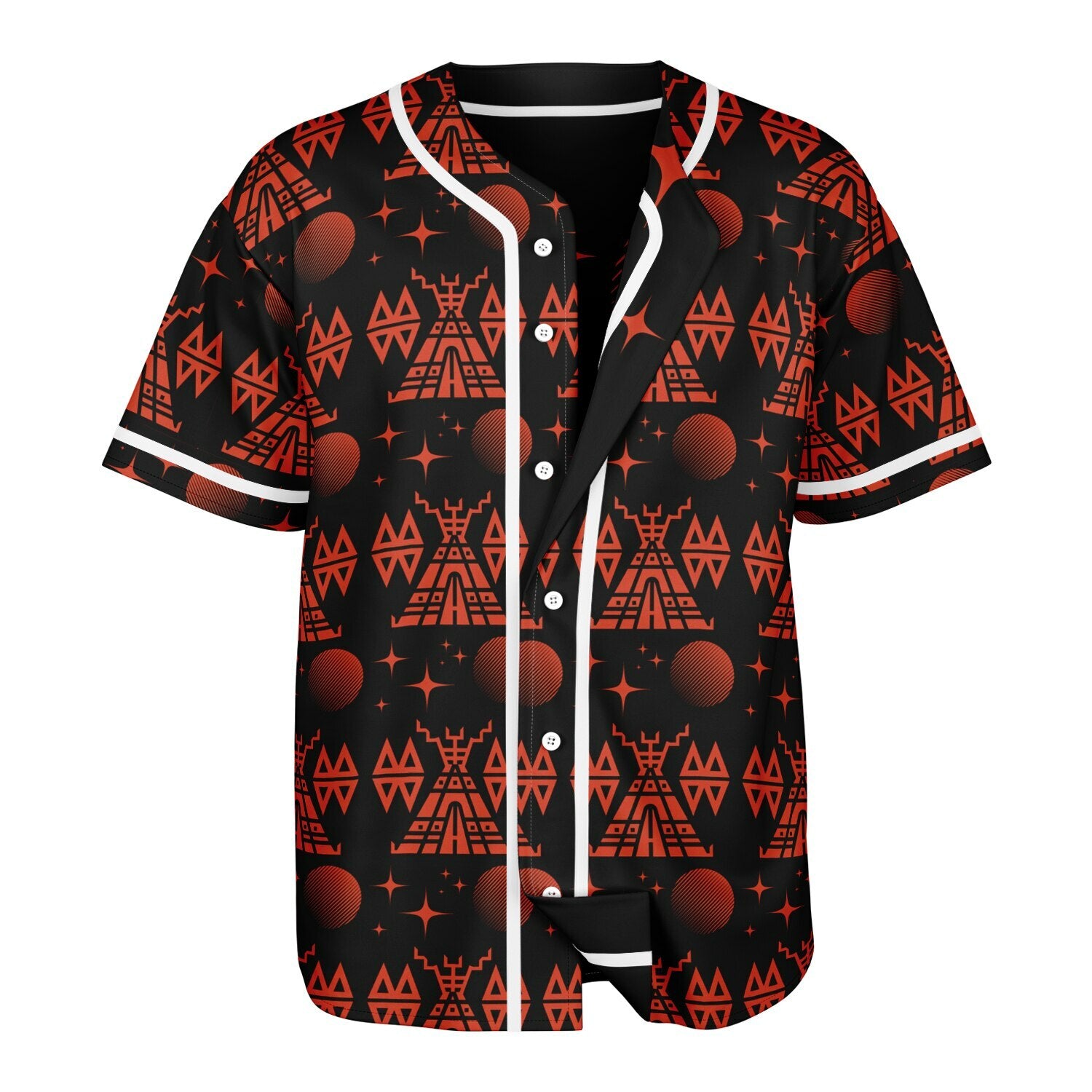 Reversible Baseball Jersey - AOP