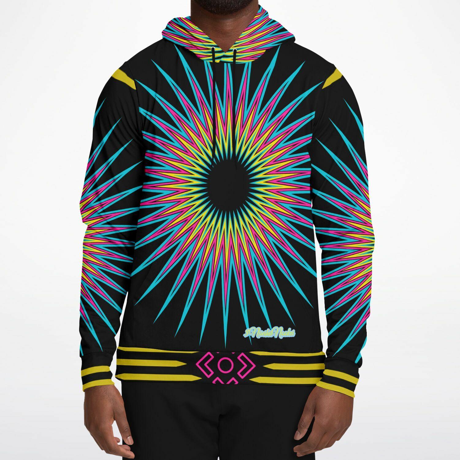 $NiieihiiNookei Athletic Hoodie - AOP