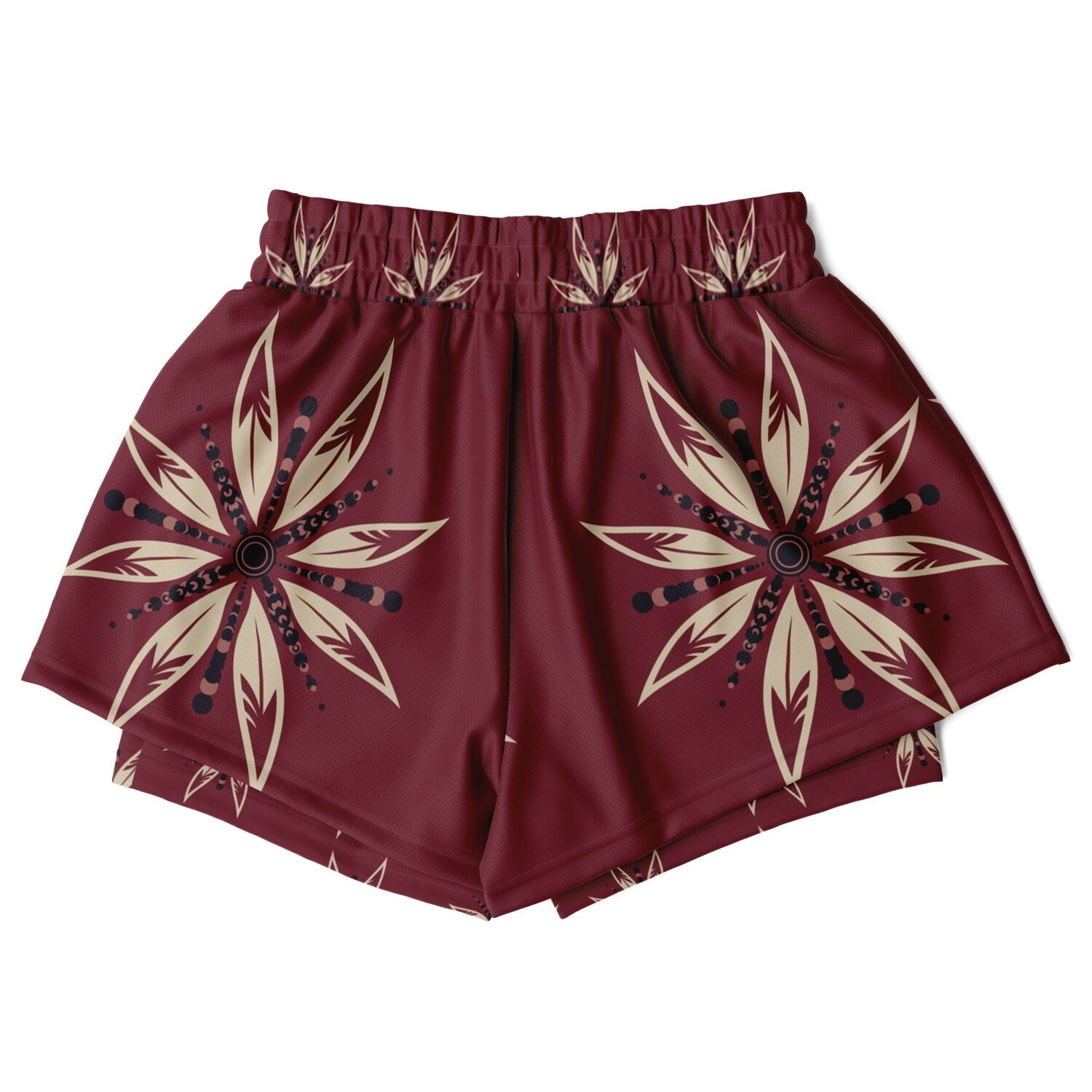 $NiieihiiNookei Women's 2-in-1 Shorts - AOP