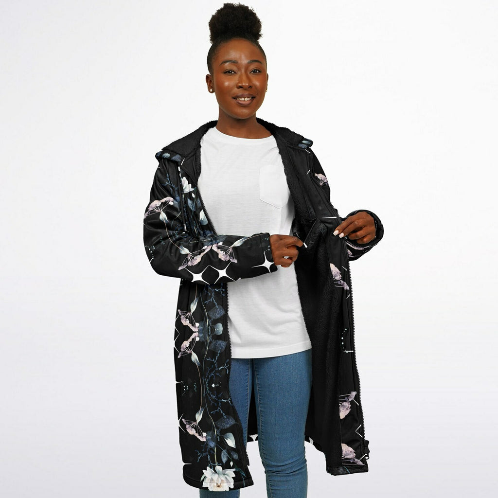 $NiieihiiNookei Zipper Cloak - AOP
