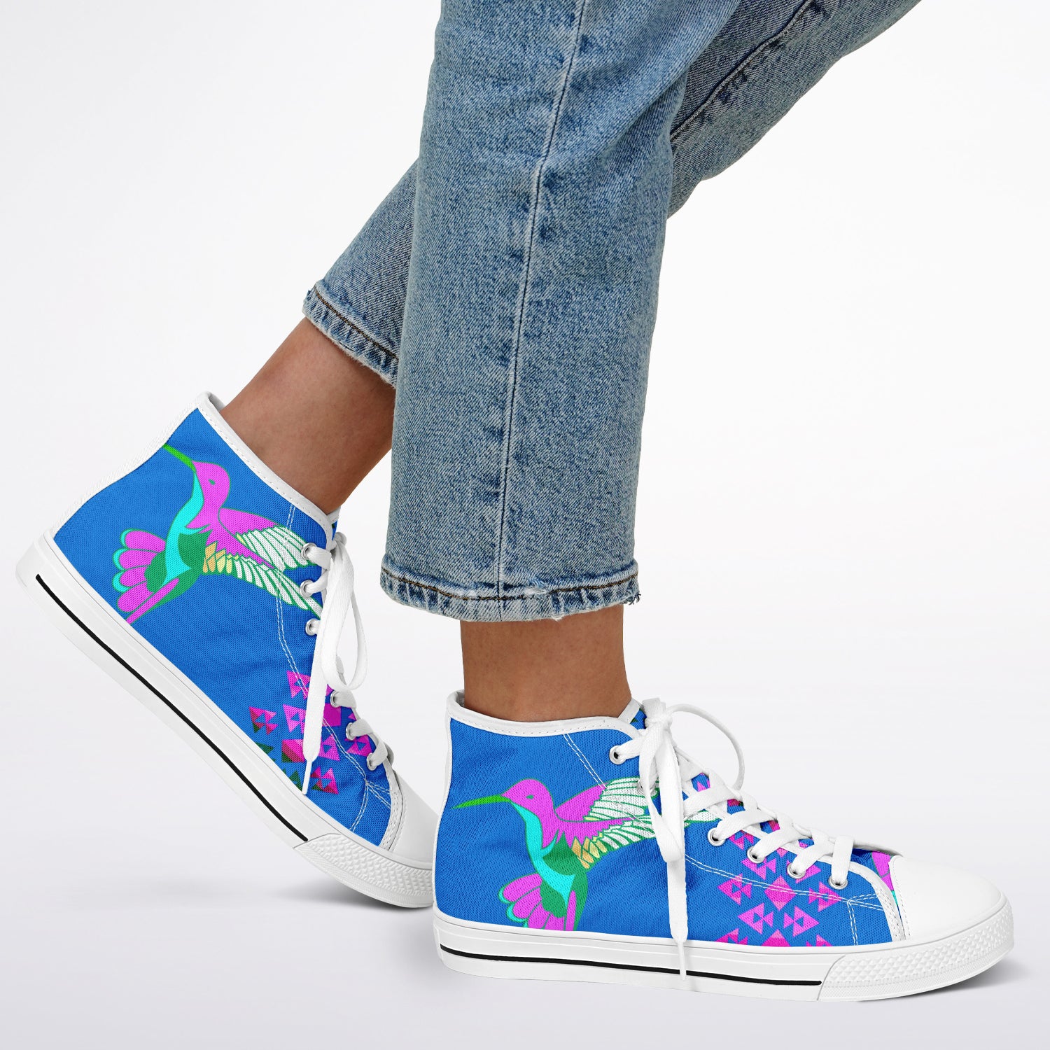 $NiieihiiNookei Urban Peak High Top Shoes - AOP