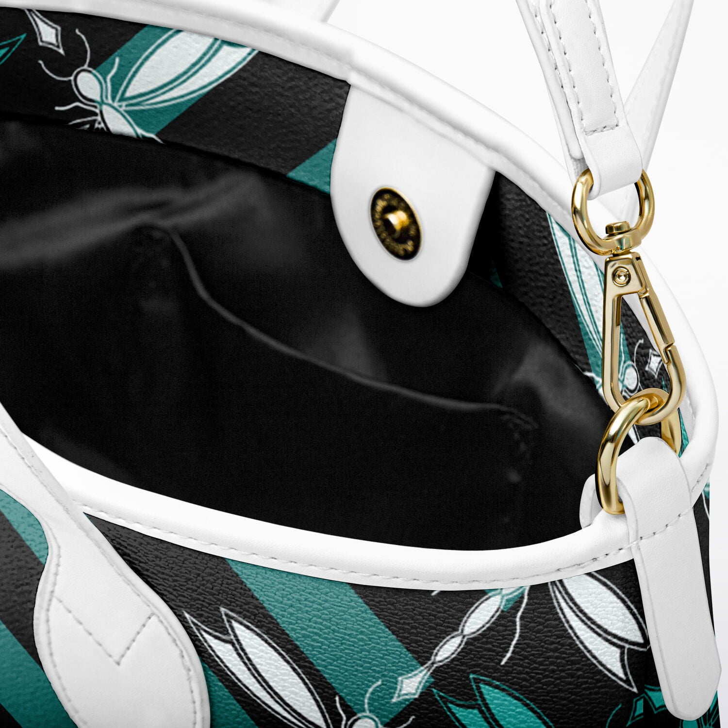 $NiieihiiNookei Leather Tote Bag - AOP