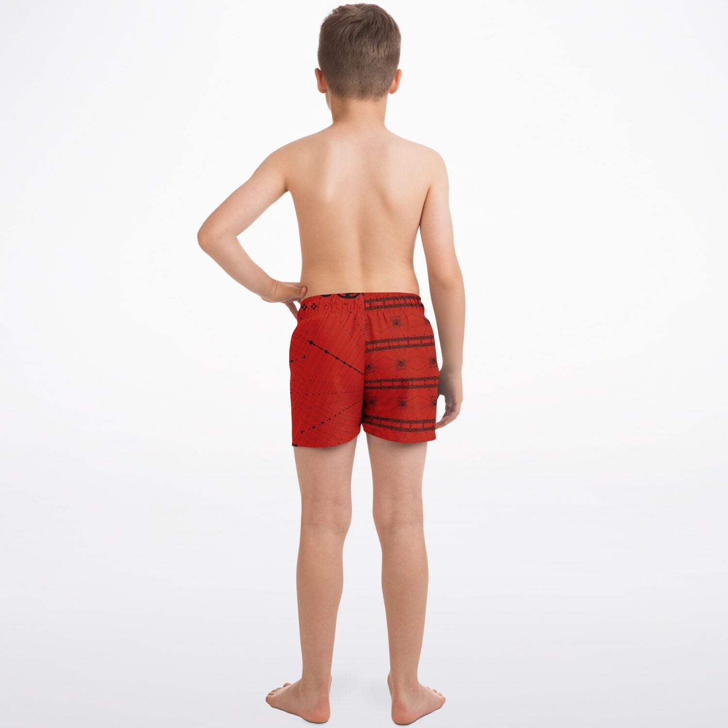 Spyder Kids Swim Trunks - AOP