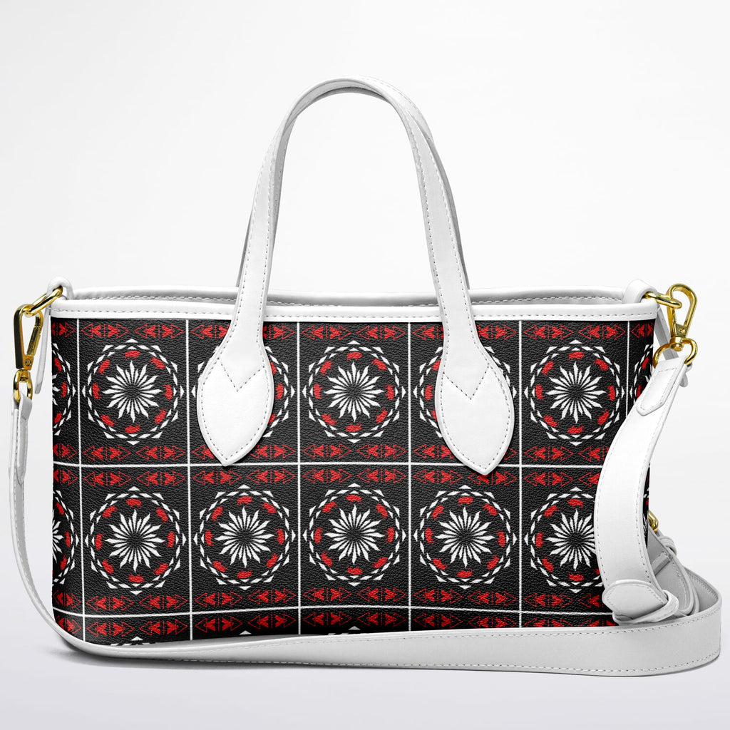 $NiieihiiNookei Leather Tote Bag - AOP