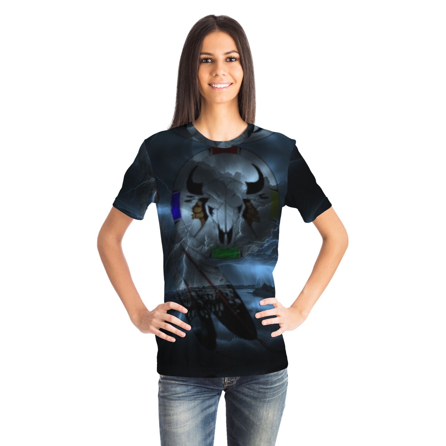$NiieihiiNookei Arapaho Tribe Logo T-shirt