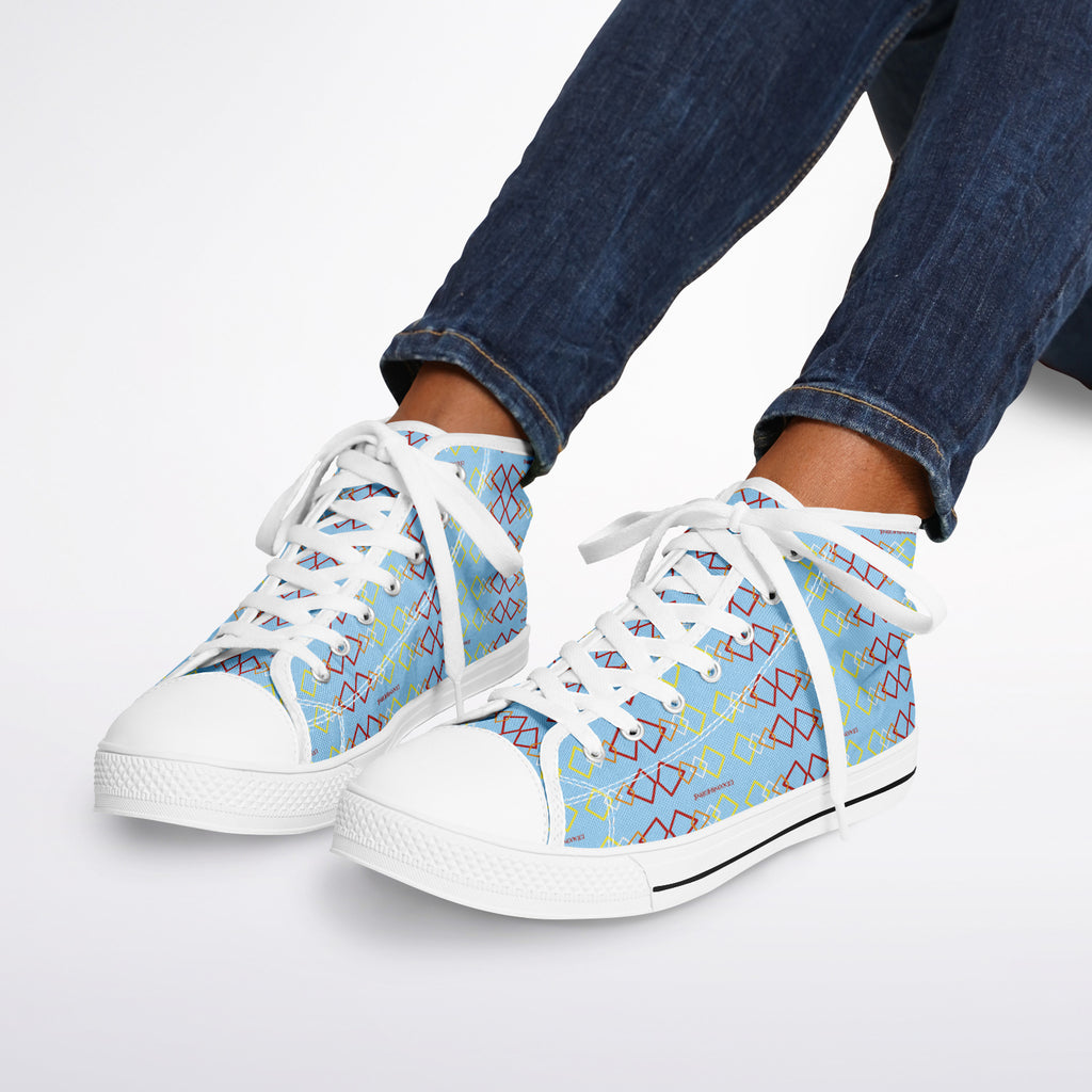 $NiieihiiNookei Urban Peak High Top Shoes - AOP