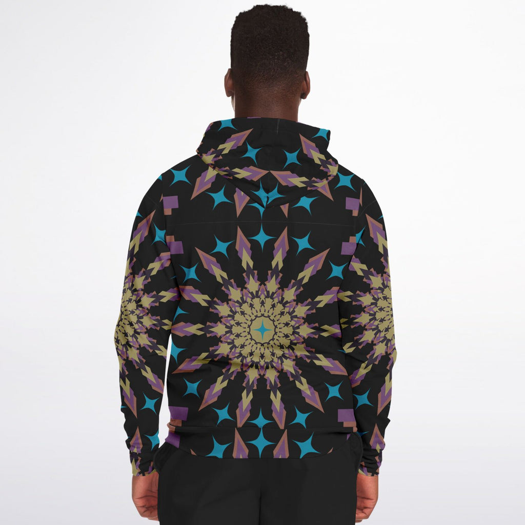 $NiieihiiNookei Athletic Zip-Up Hoodie - AOP