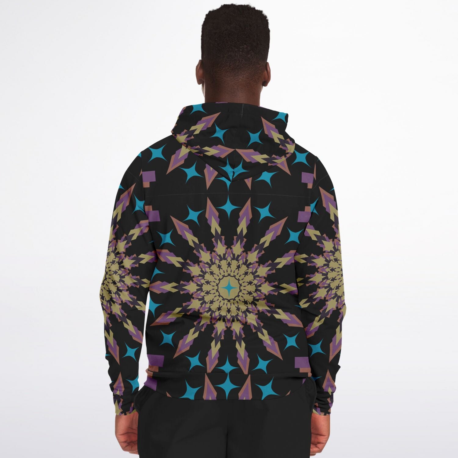 $NiieihiiNookei Athletic Zip-Up Hoodie - AOP