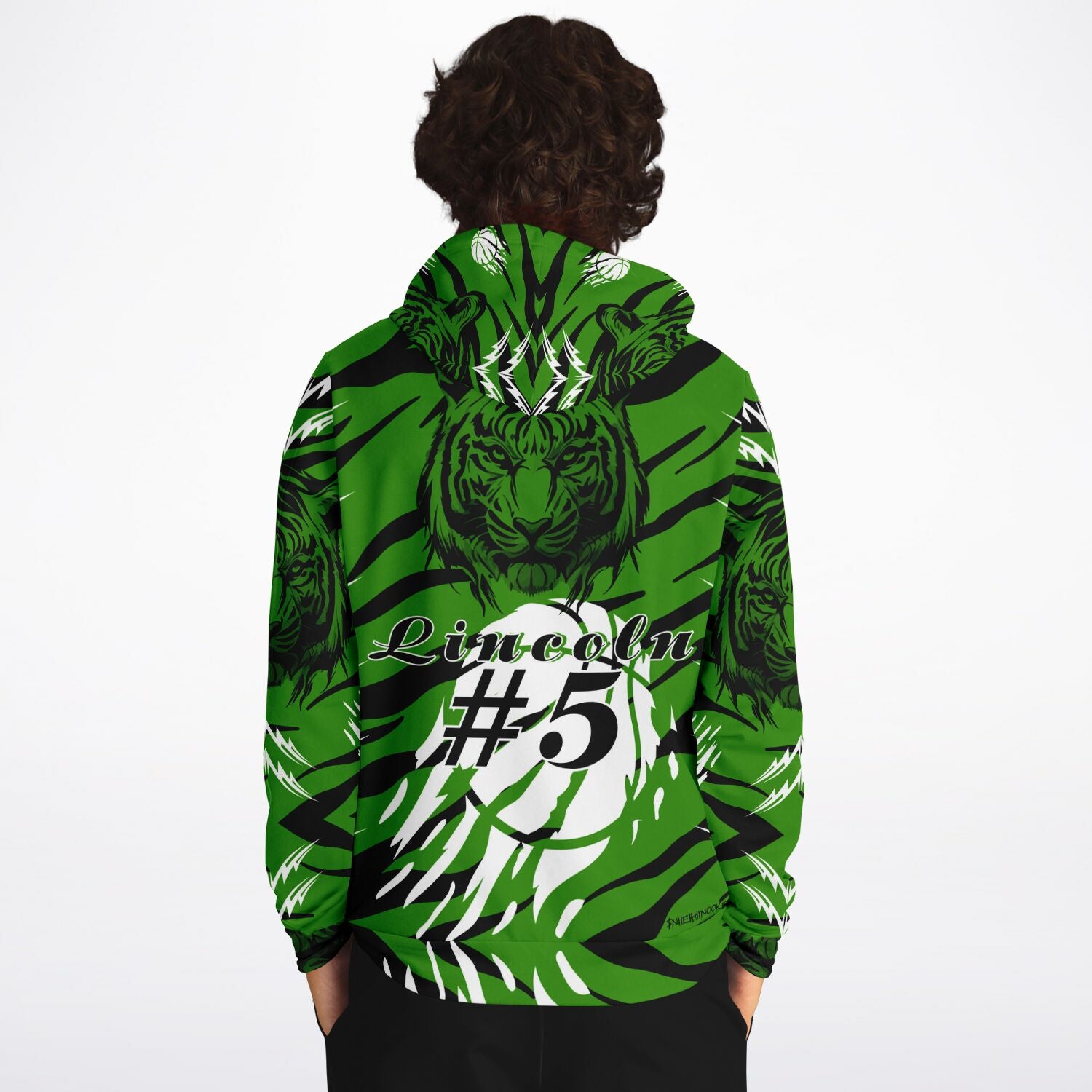$NiieihiiNookei Custom Basketball Hoodie - AOP
