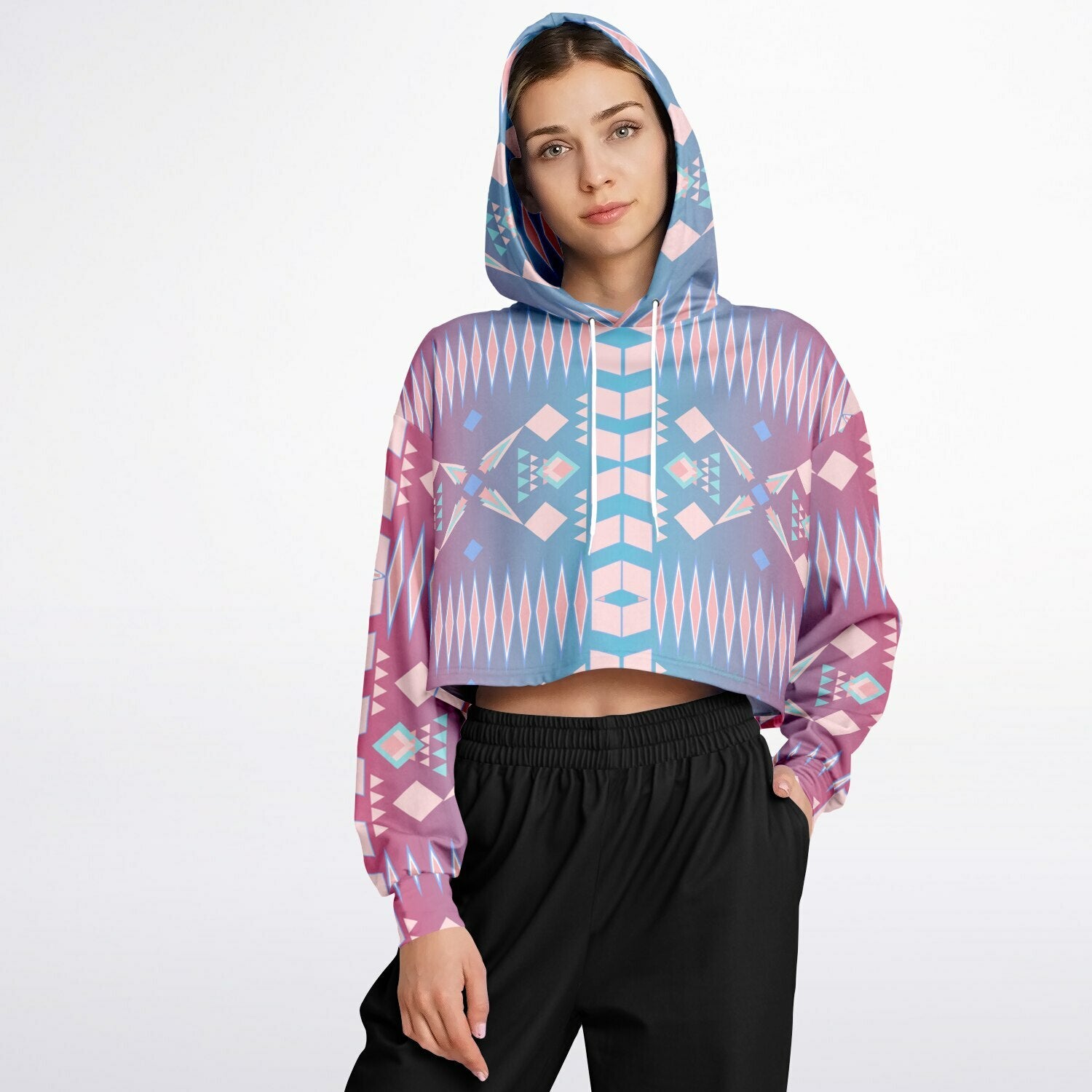 $NiieihiiNookei Athletic Dance Hoodie - AOP