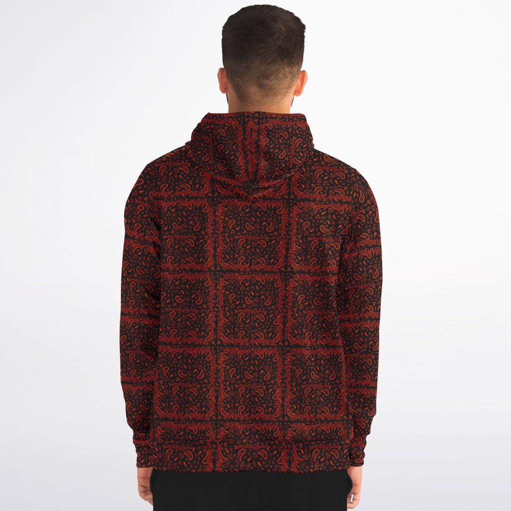 $NiieihiiNookei Athletic Zip-Up Hoodie - AOP