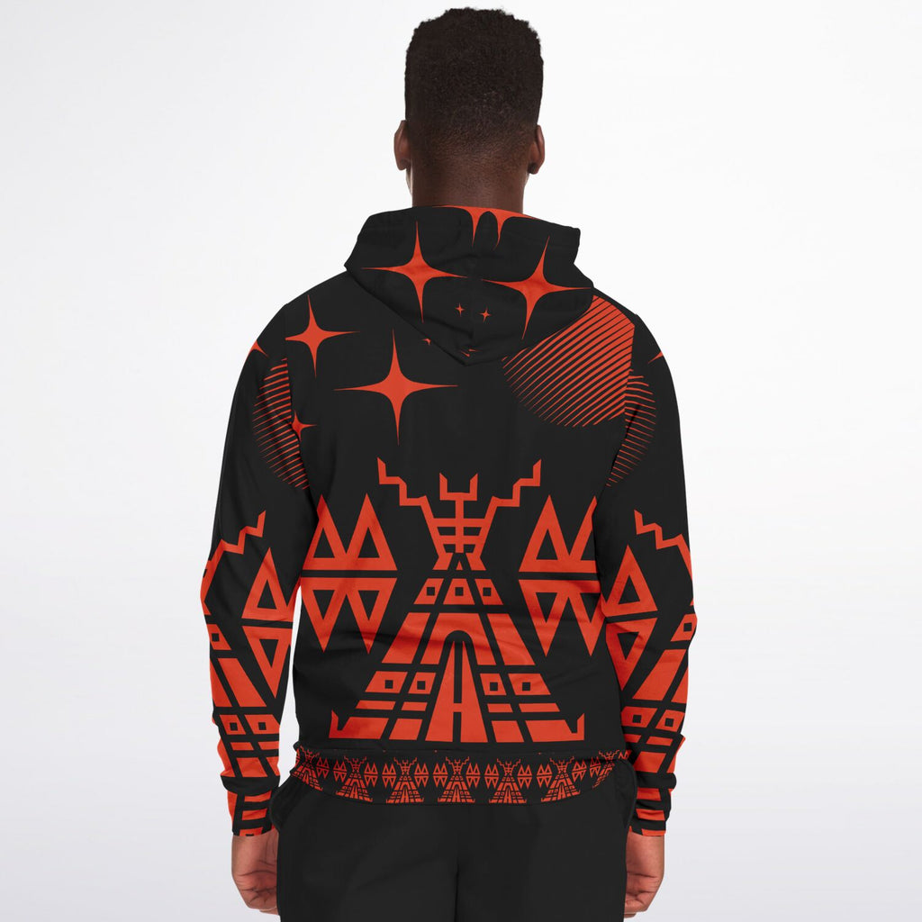 $NiieihiiNookei Fashion Zip-Up Hoodie - AOP