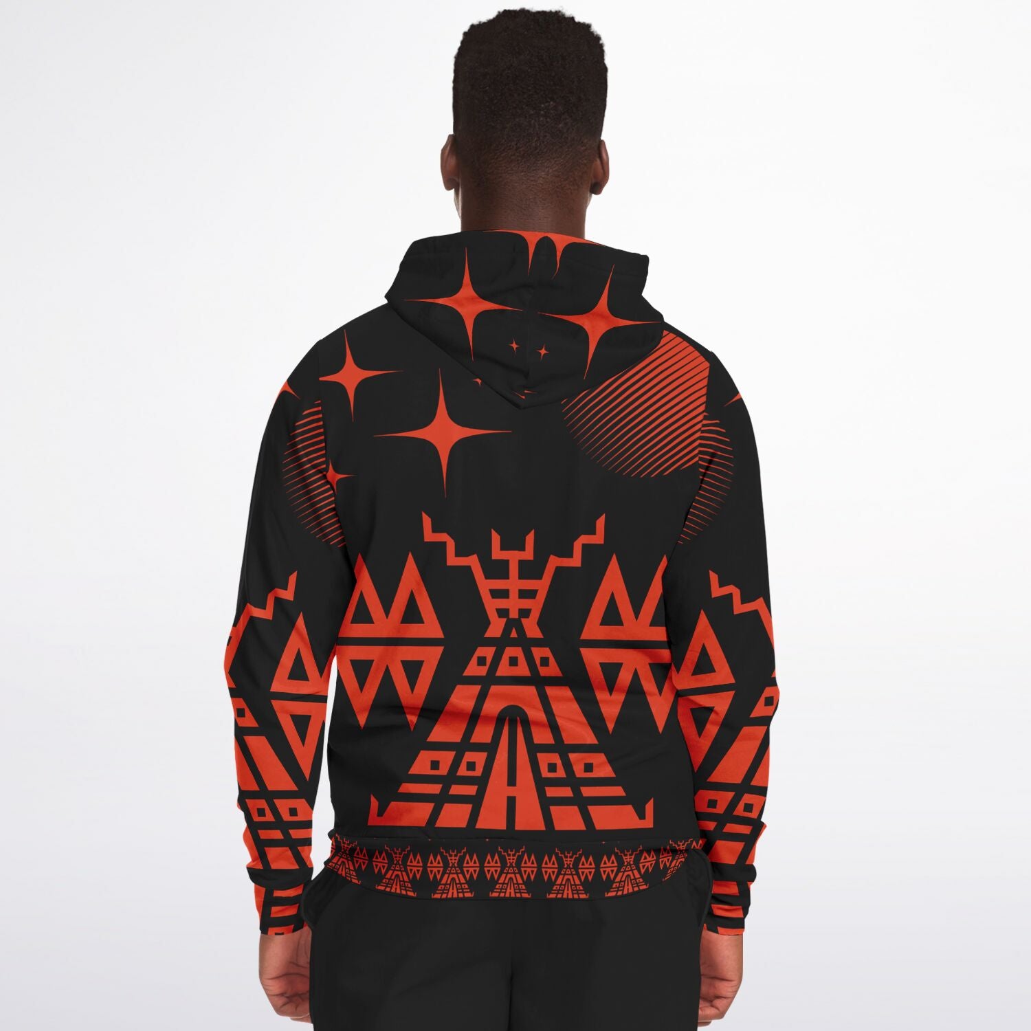 $NiieihiiNookei Fashion Zip-Up Hoodie - AOP