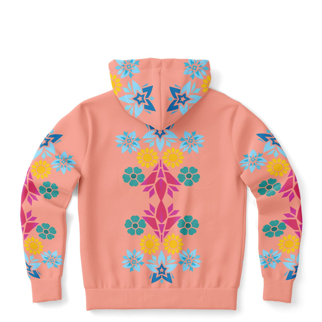 $NiieihiiNookei Athletic Zip-Up Hoodie - AOP