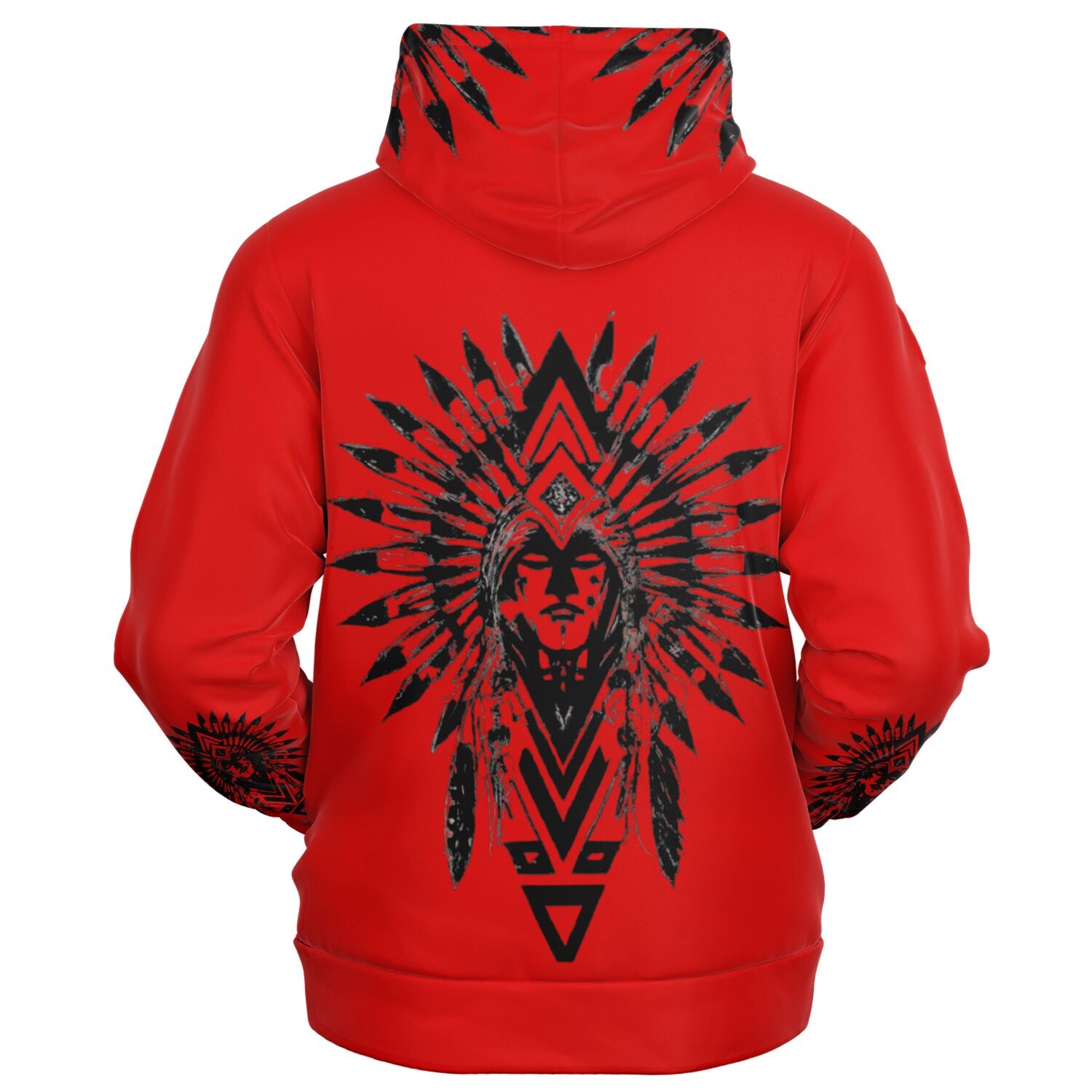 $NiieihiiNookei Athletic Zip-Up Hoodie - AOP