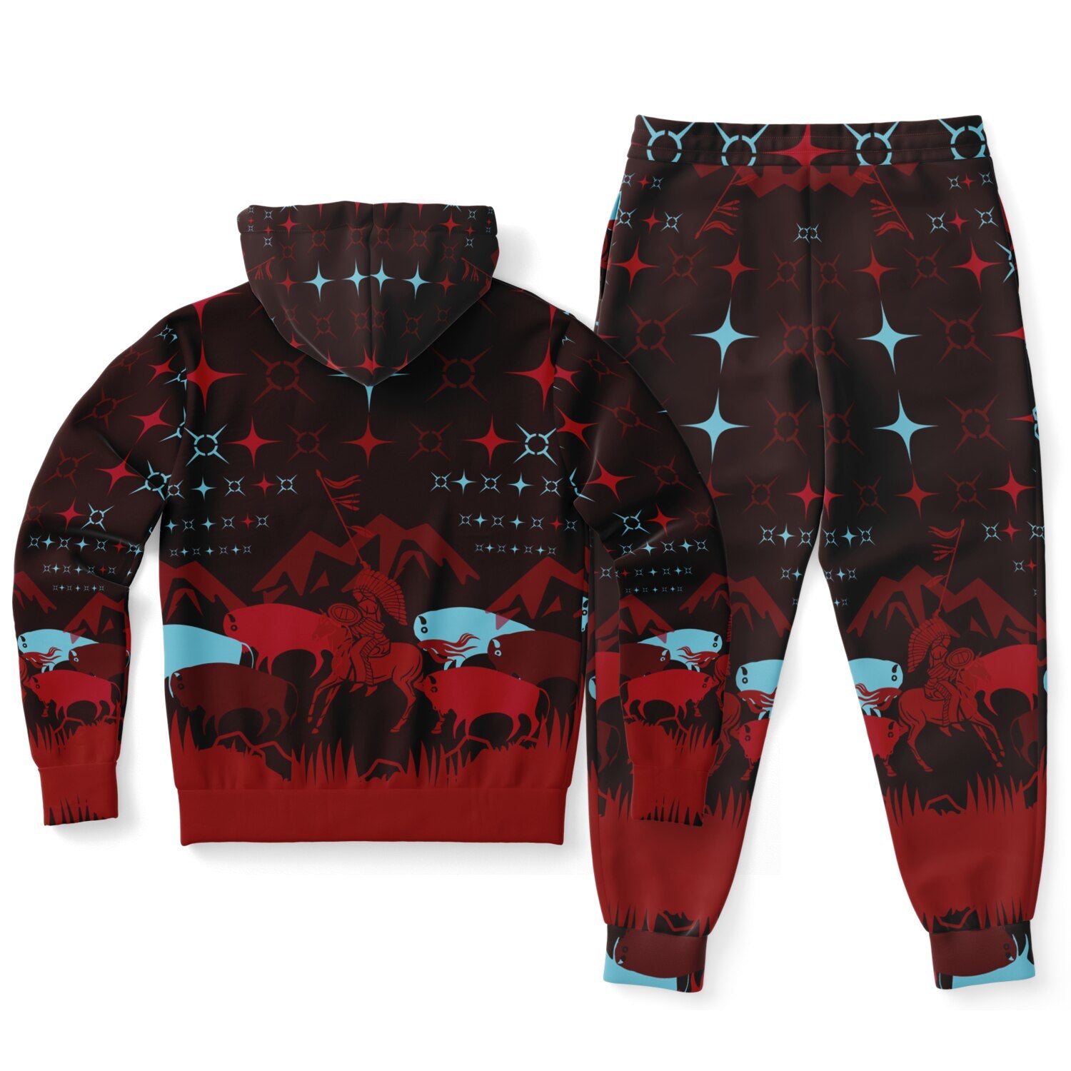 $NiieihiiNookei Hoodie & Jogger Set - AOP