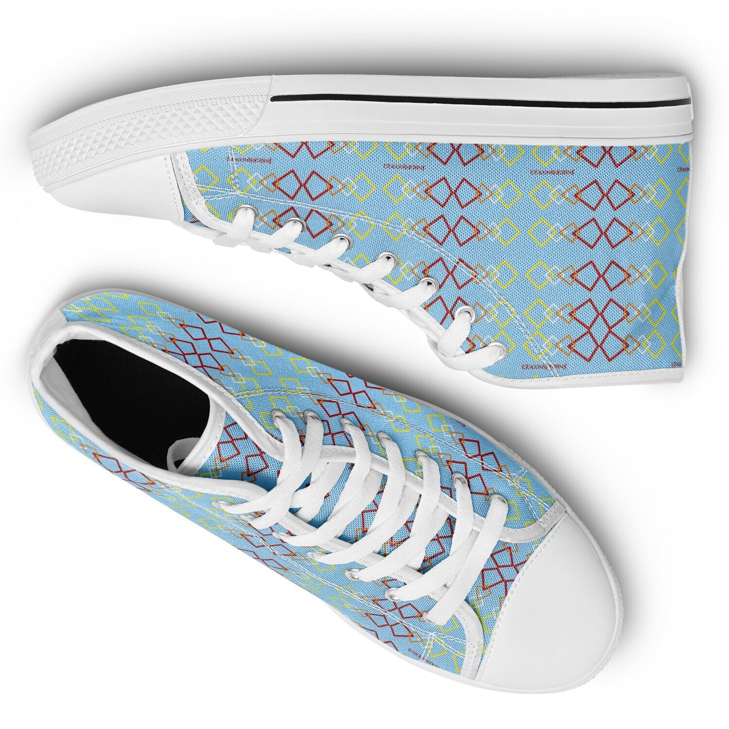 $NiieihiiNookei Urban Peak High Top Shoes - AOP