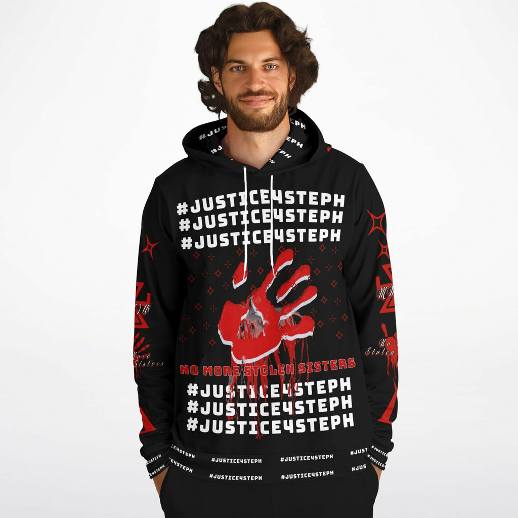 #JUSTICE4STEPH Athletic Hoodie - AOP