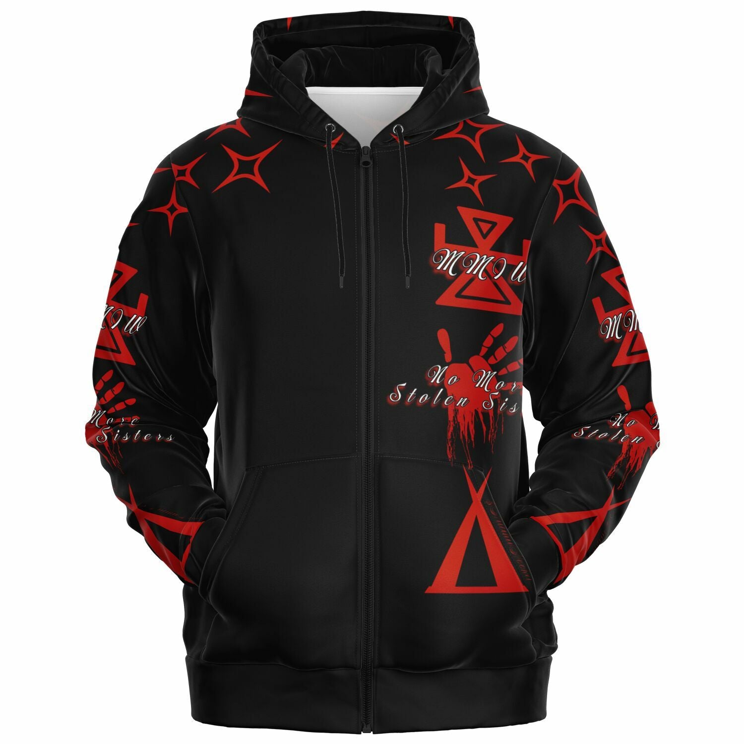 $NiieihiiNookei MMIW Zip-Up Hoodie - AOP