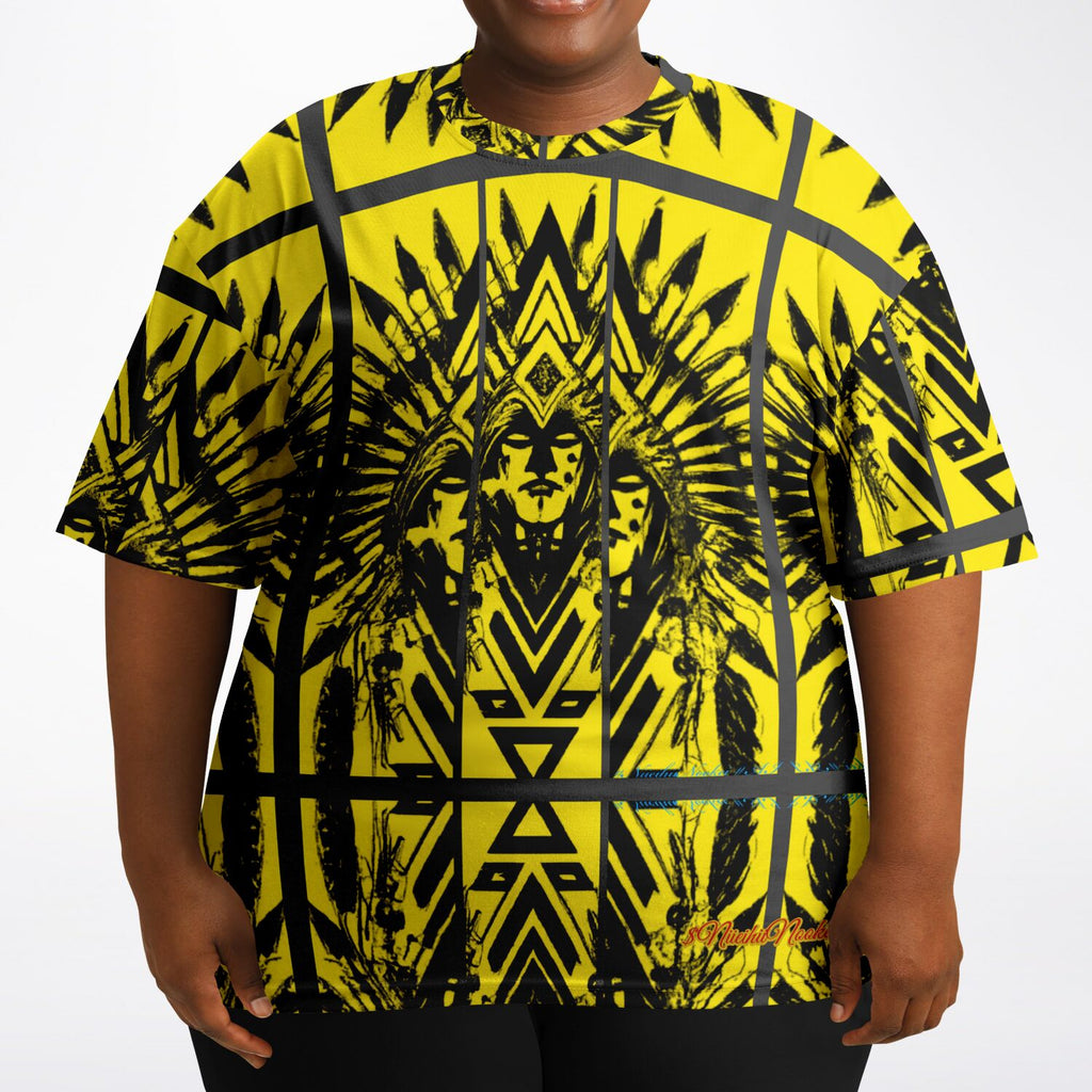 $NiieihiiNookei Plus-size T-Shirt - AOP