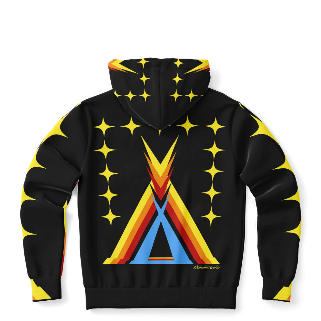 $NiieihiiNookei Zip-Up Hoodie - AOP