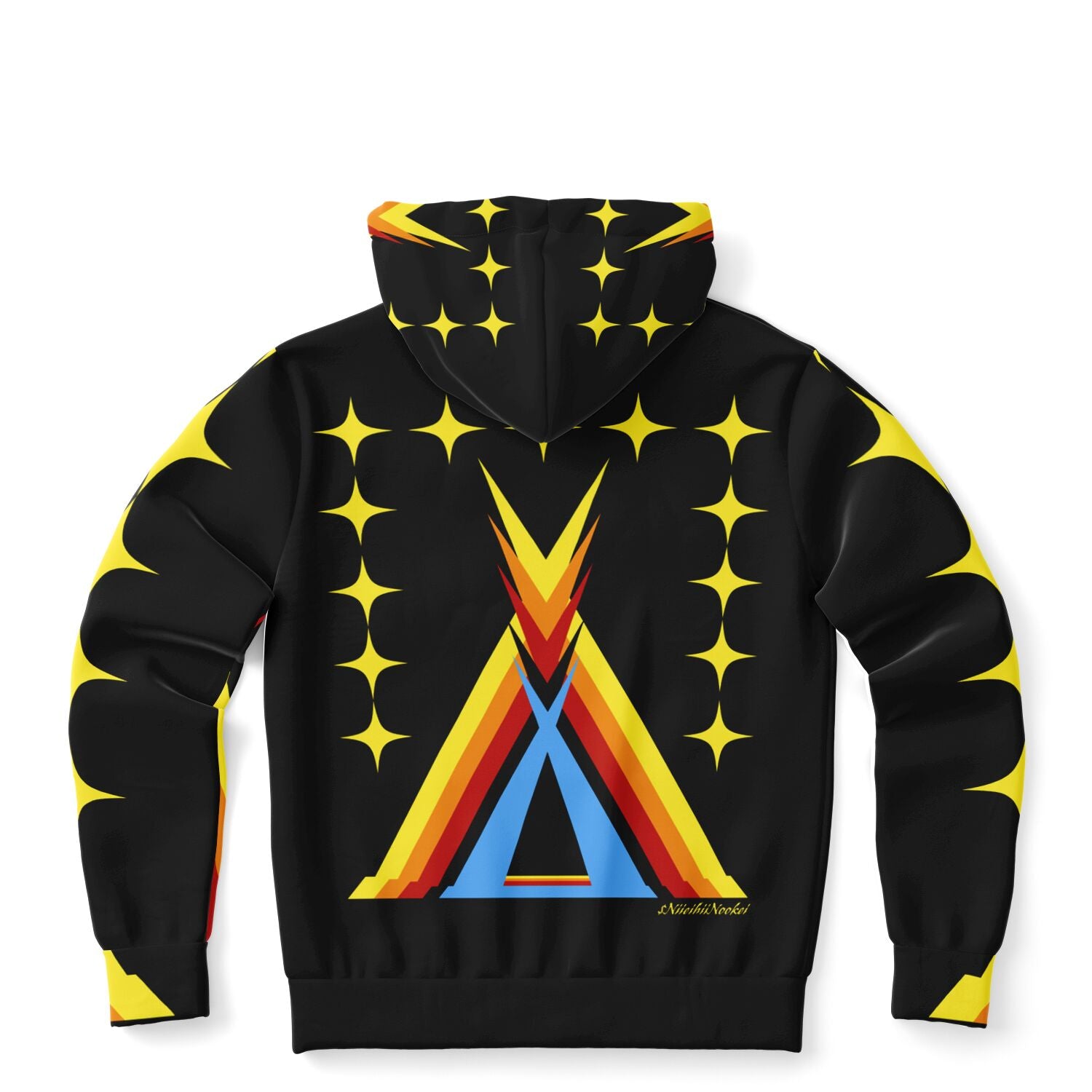 $NiieihiiNookei Zip-Up Hoodie - AOP