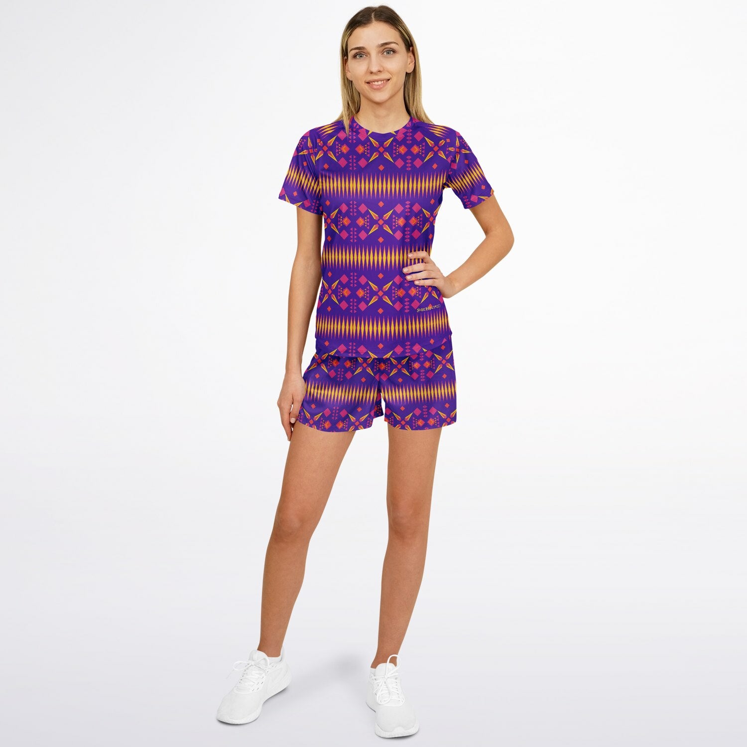 $NiieihiiNookei Women's Active Set - AOP