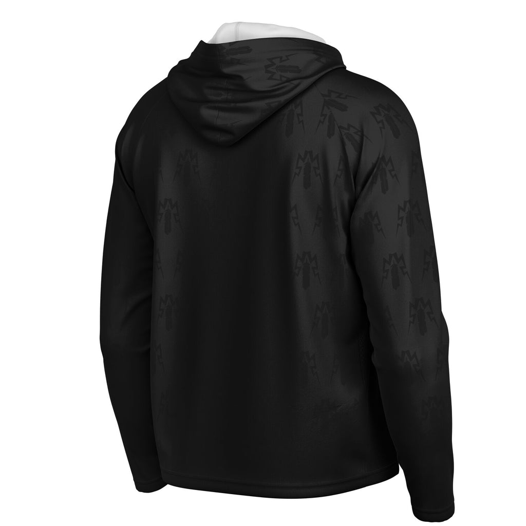 $NiieihiiNookei Fade To Black Performance Hoodie  - AOP