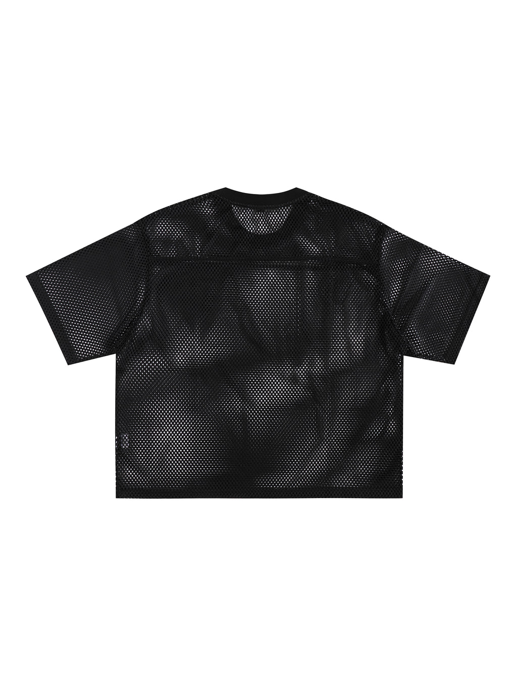 See-through Boxy Net T-shirt
